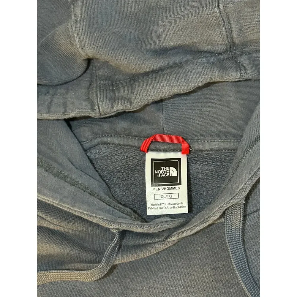 Gray The North Face Half Dome Logo Hoodie Sweatshirt | MENDED - (Men's XL)‎